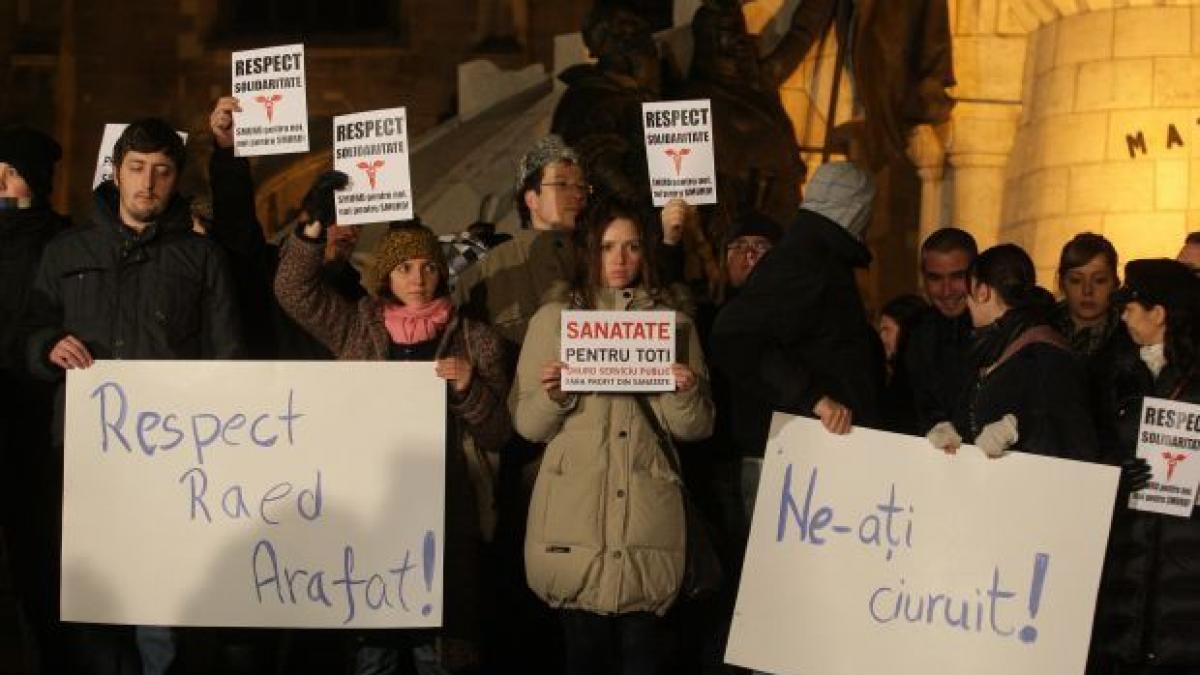 nu ne condamnati la moarte mesajul oamenilor iesiti in strada pentru a l sustine pe raed arafat