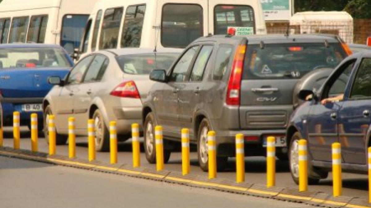 trafic ingreunat pe dn1 din cauza unui accident rutier