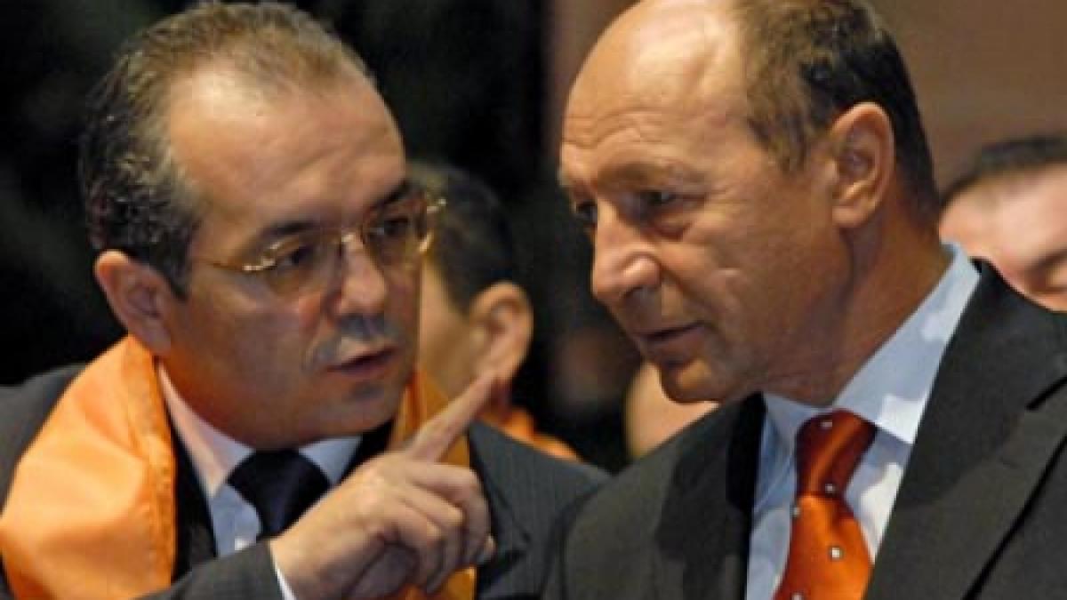 emil boc a fost la palatul cotroceni pentru a discuta cu traian basescu