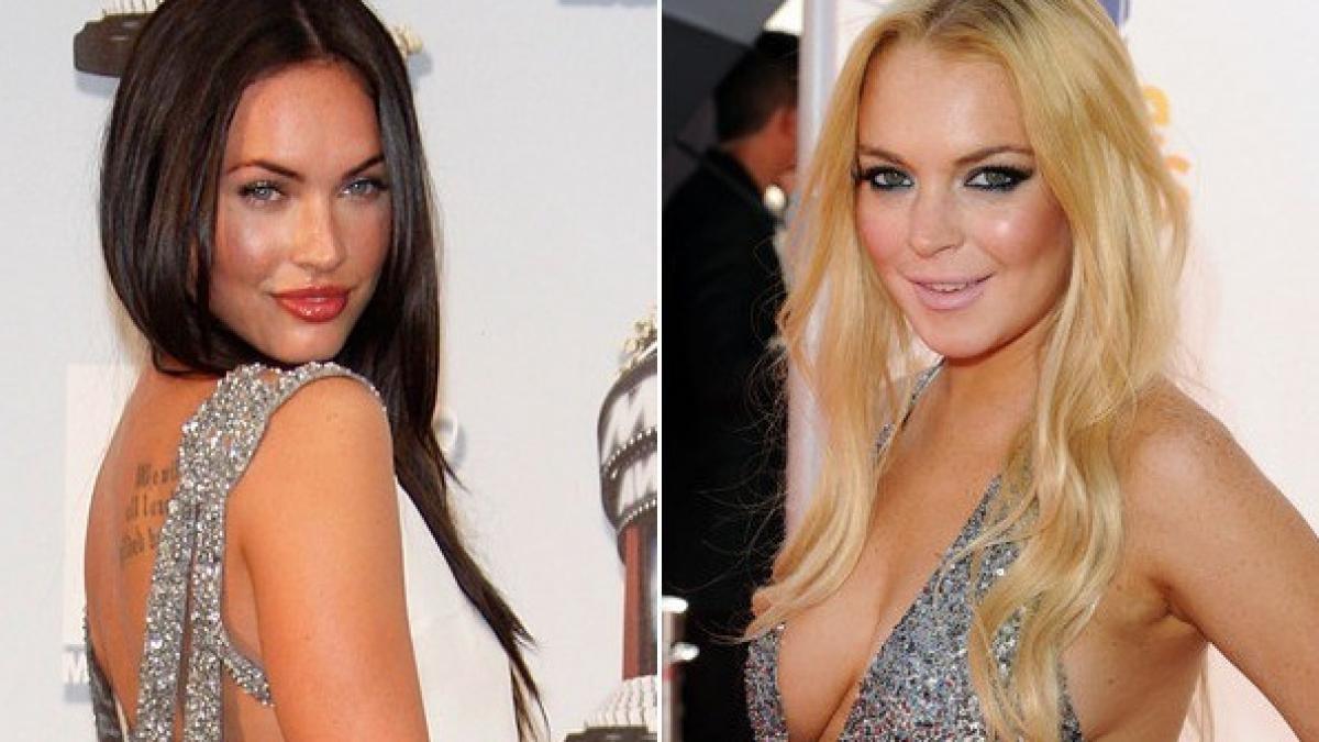batalie intre dive pentru un rol lindsay lohan vs megan fox voi cine vreti sa castige