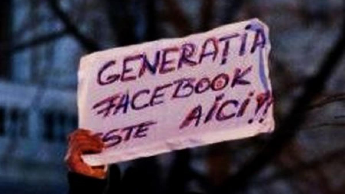 generatia facebook participa la protestele din tara avem dovada
