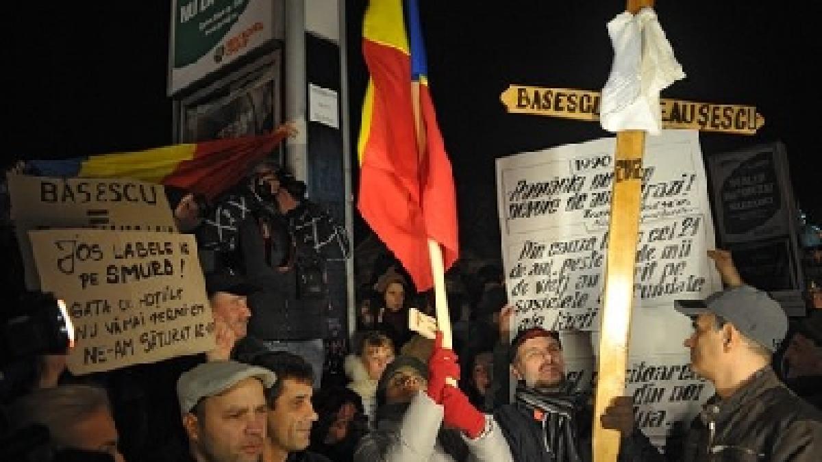 romania a iesit in strada proteste si manifestatii pasnice in majoritatea oraselor tarii