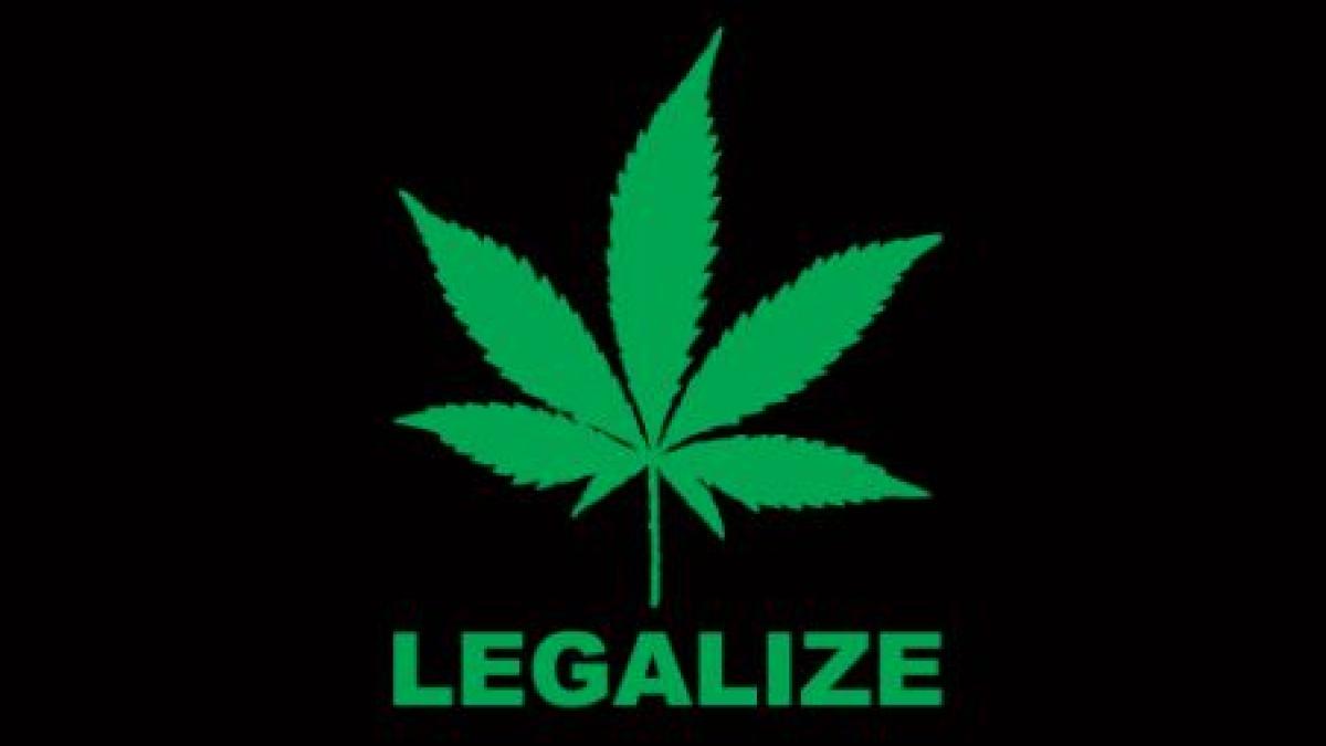 un barbat din piata universitatii cu banner ul legalizati marijuana dus la sectia de politie