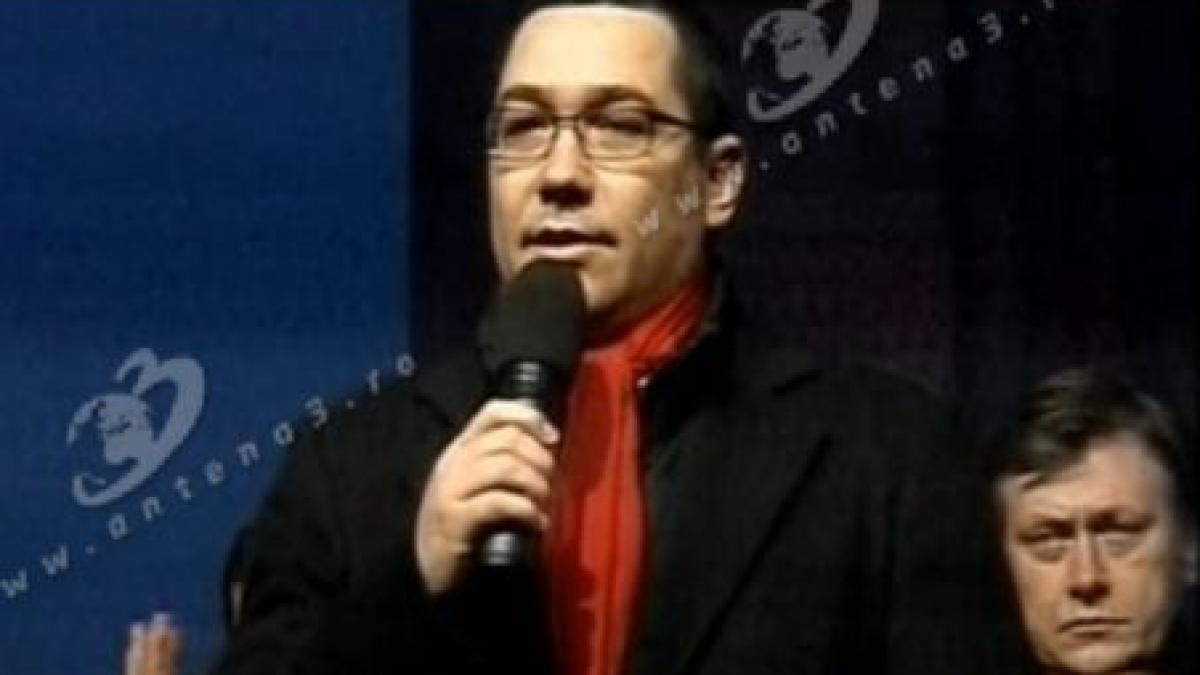 ponta la mitingul usl anul acesta este sfarsitul lui traian basescu salut decizia sindicatelor si