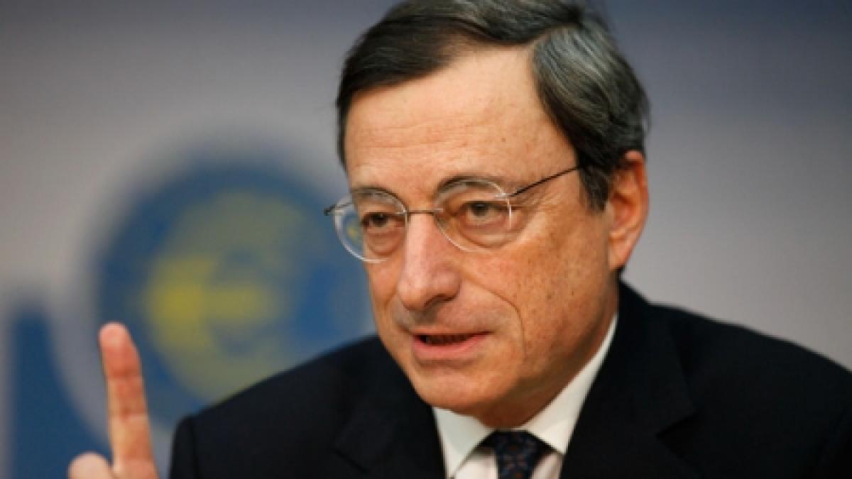 presedintele bce exista semne timide ale stabilizarii activitatii economice in europa