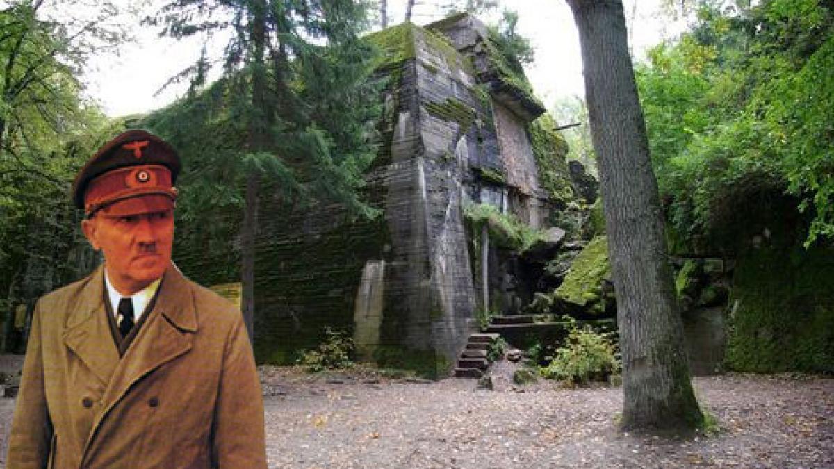barlogul lupului buncarul lui hitler din polonia este obiectiv turistic