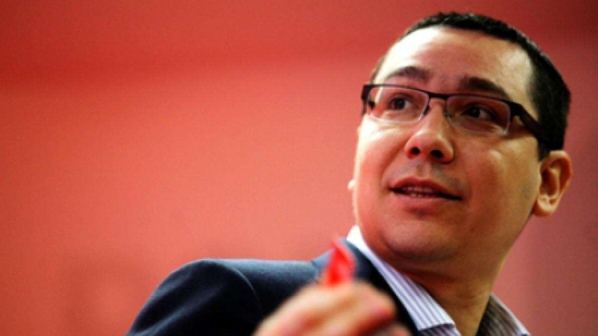 ponta usl va stabili luni un calendar cu actiunile care urmeaza