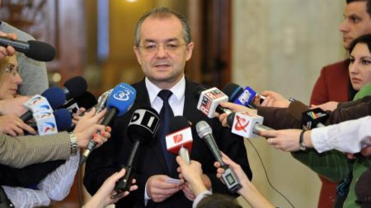 boc voi trimite azi presedintelui basescu propunerea de ministru al mae