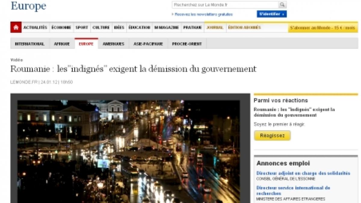 presa internationala protestele continua indignatii cer demisia guvernului