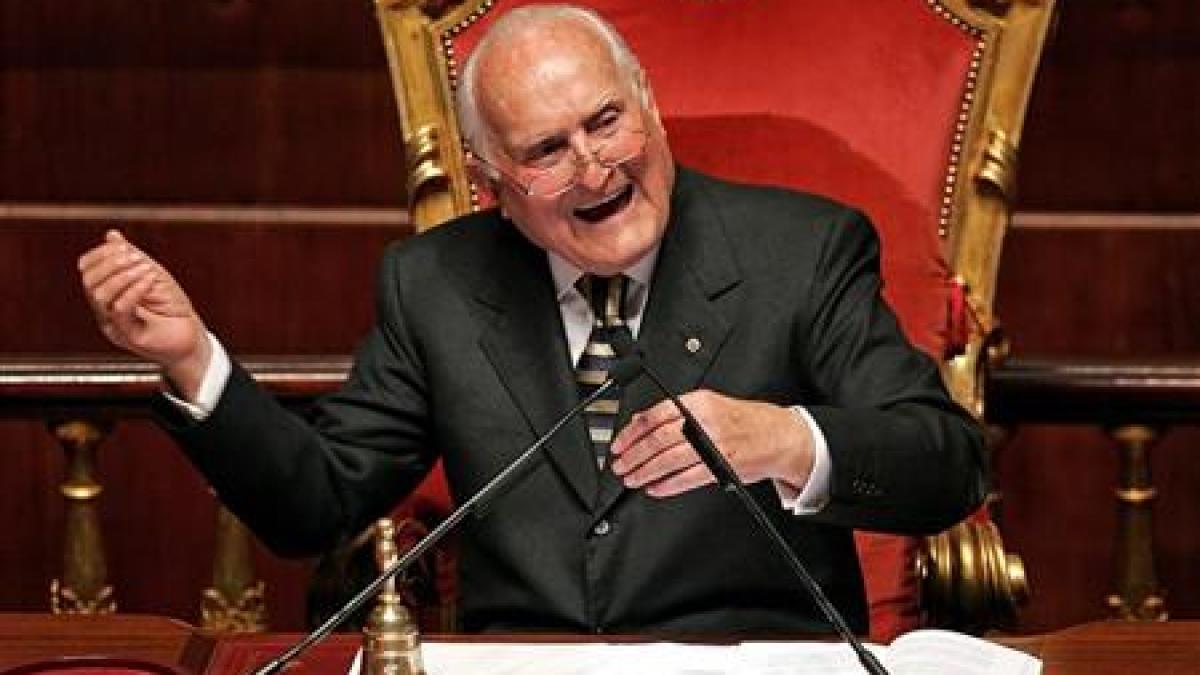 fostul presedinte italian oscar luigi scalfaro a murit la 93 de ani