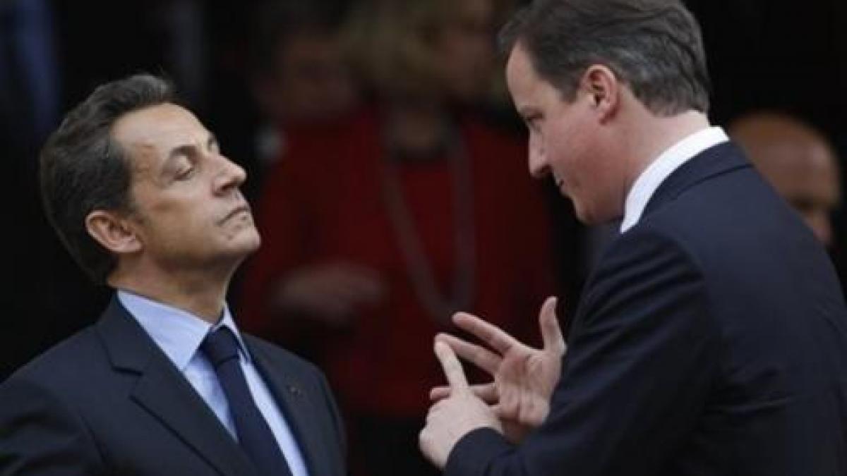 david cameron pedepsit la summitul ue a fost ignorat de sarkozy la poza de grup