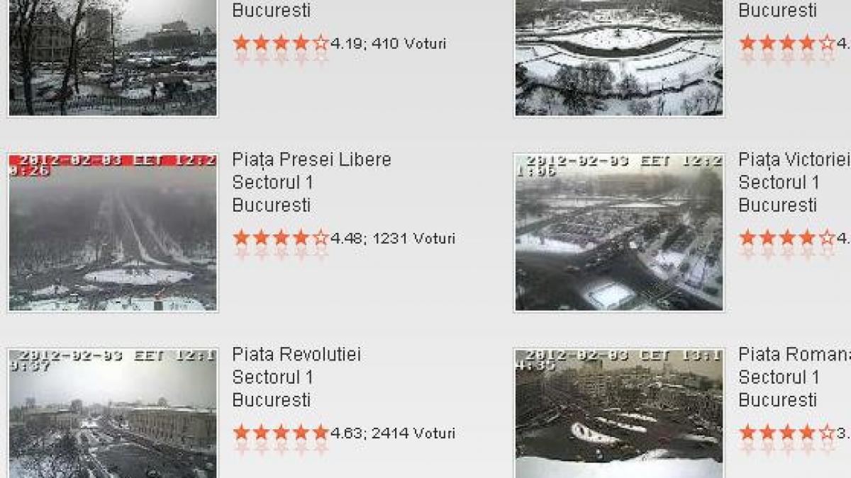 vezi acum live cum se circula in orasul tau codul galben de ninsori si a intrat in drepturi