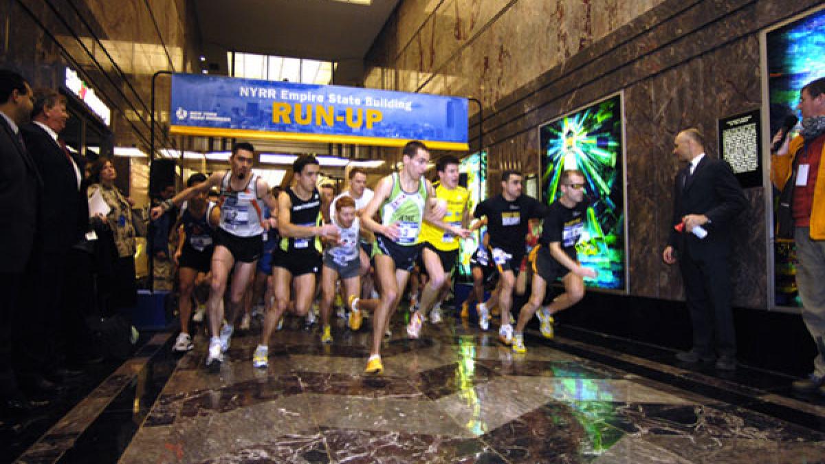 n a avut lift cand era mic un german castigator pentru a saptea oara la maratonul scarilor din new