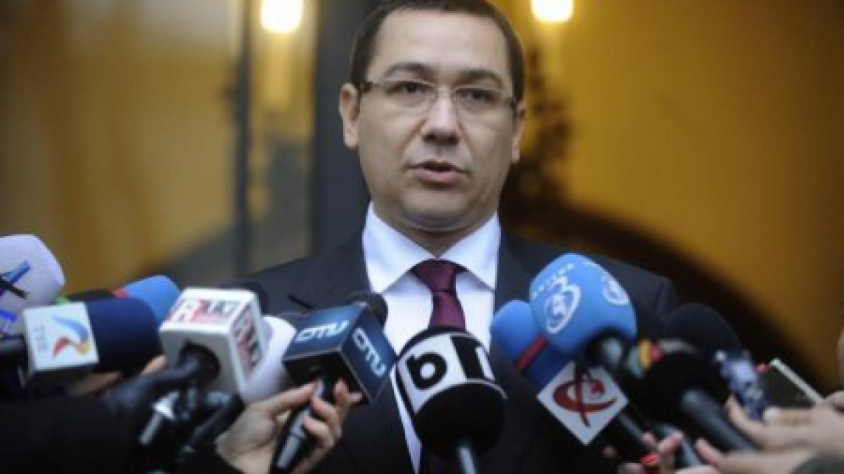 ponta propun psd sa voteze in parlament starea de urgenta in zonele afectate daca ea va fi decretata