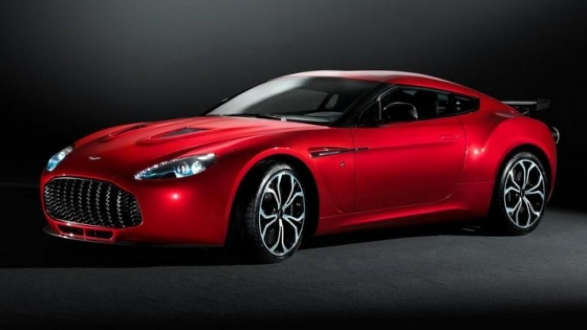 aston martin v12 zagato o bijuterie produsa in doar 150 de exemplare