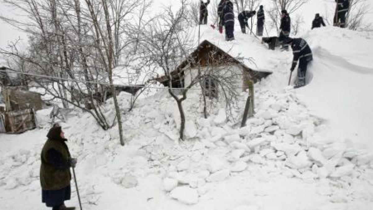 cod rosu de ninsoare in serbia europa cedeaza sub puterea zapezii si a gerului