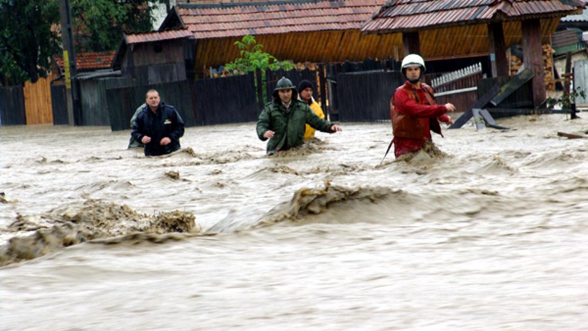 dupa ninsori si viscol vin inundatiile ce ne asteapta zilele urmatoare vezi prognoza meteo