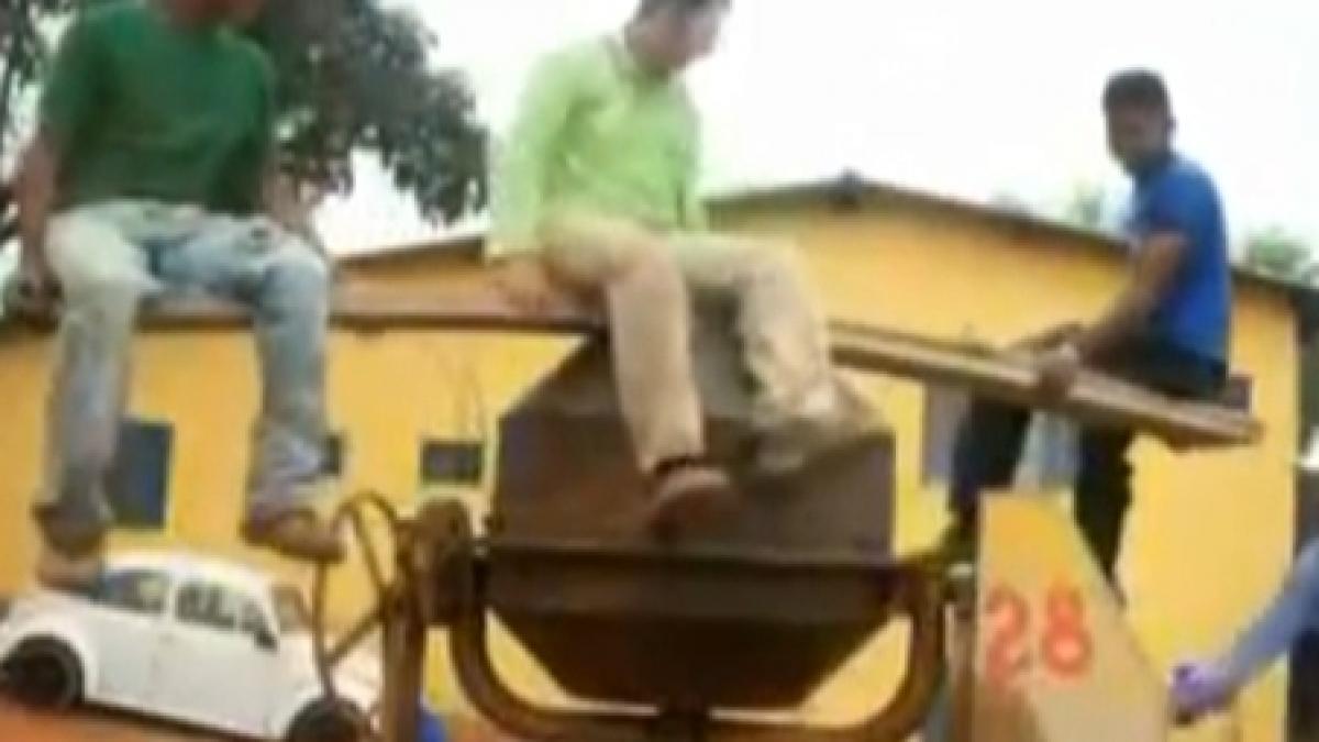 vezi ce se intampla cand distractia nu face casa buna cu prostia