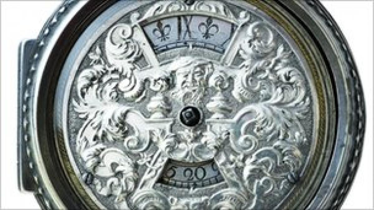 un ceas de buzunar vechi de 300 de ani va fi scos la licitatie