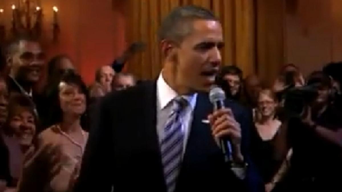 presedintele sua a fost cantaret de blues pentru o seara la casa alba alaturi de mick jagger si b b