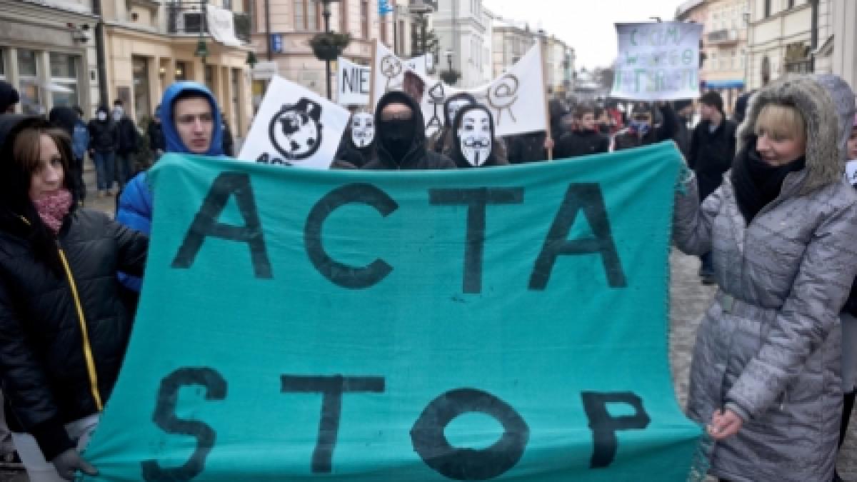 protestele la adresa acta au dat rezultate documentul va fi analizat de curtea de justitie