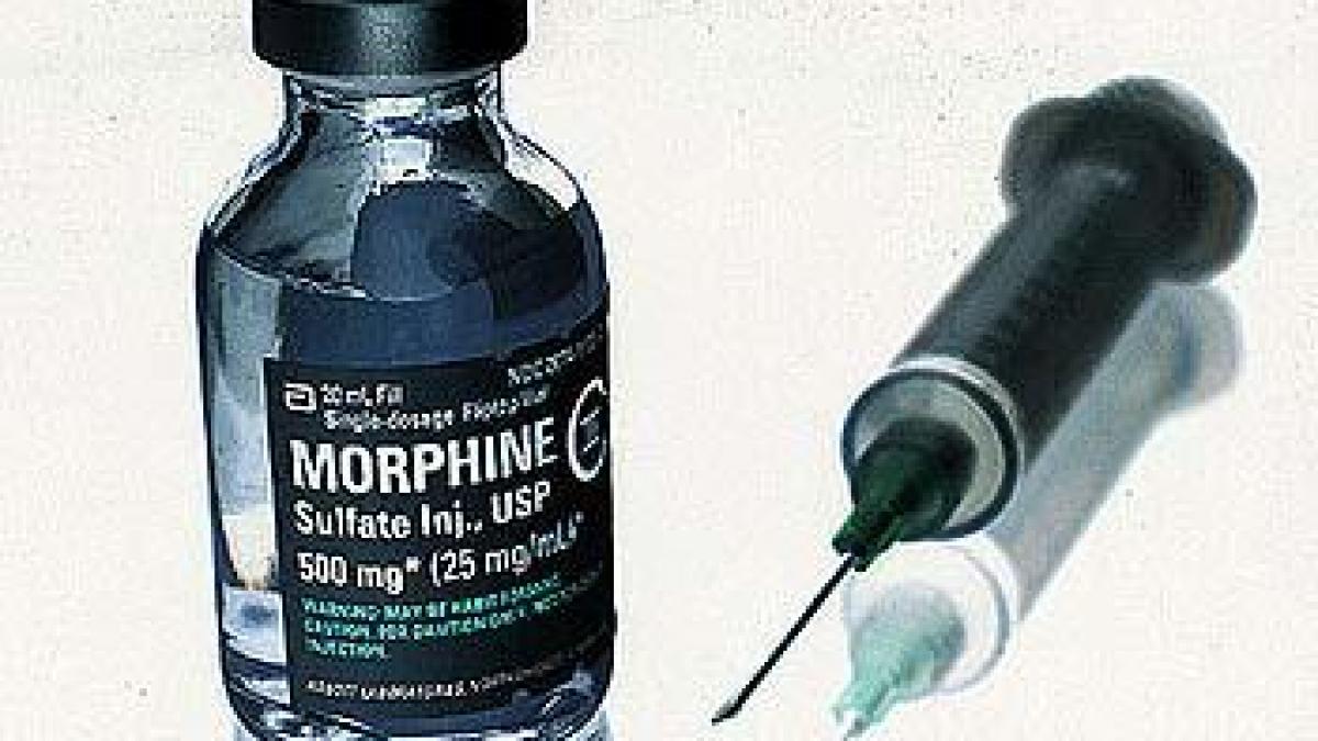 directorul companiei producatoare de morfina medicamentul se va gasi in farmacii in zece zile