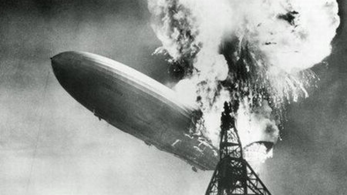 titanicul aerului cum a luat foc uriasul dirijabil nazist imagini inedite cu dezastrul hindenburg