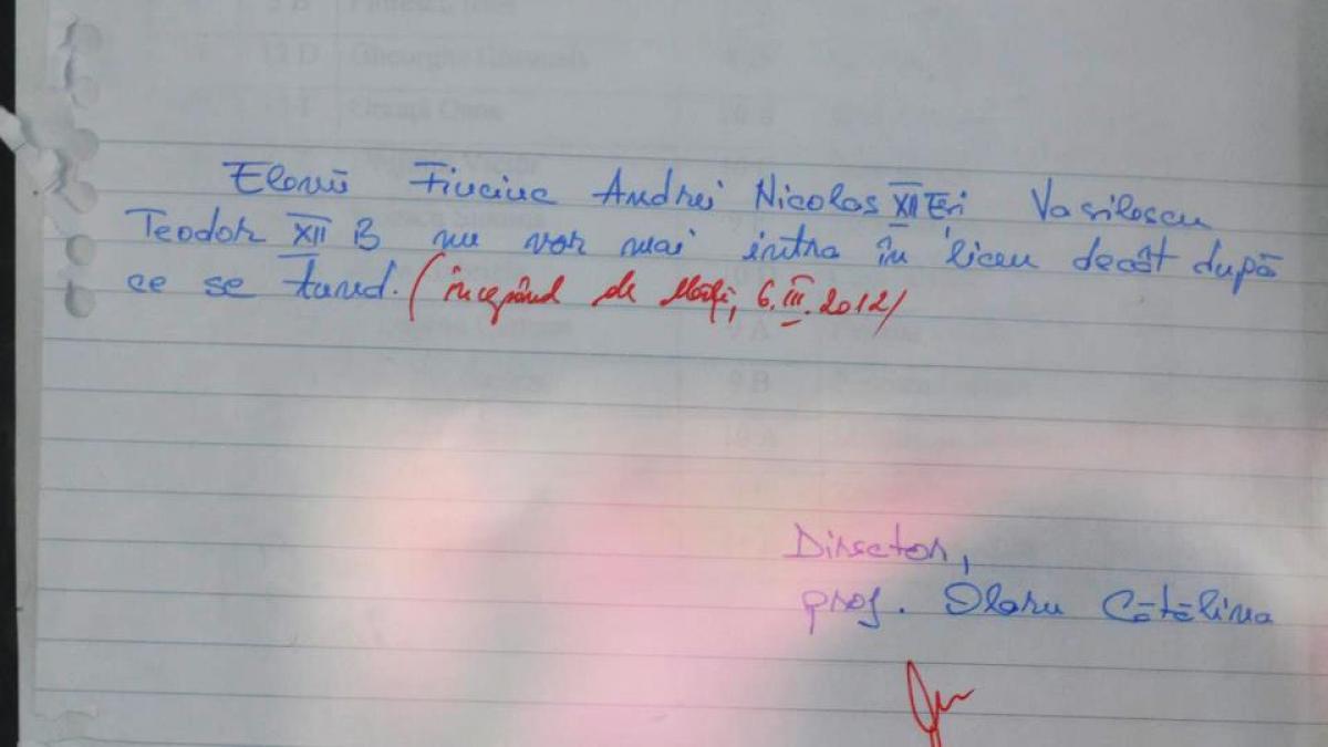 iti trimiti copilul la scoala si nu va mai veni la fel acasa anuntul de pe vremea comunismului intr