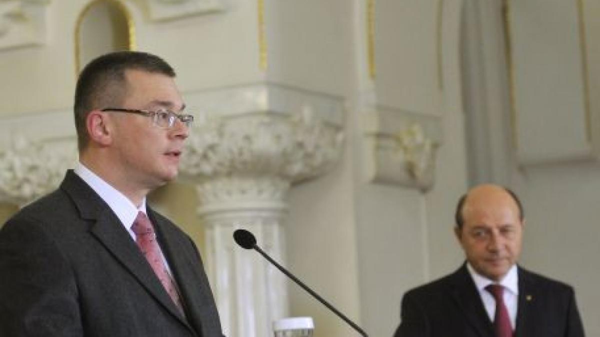 basescu nu exclud o eventuala candidatura a lui ungureanu la alegerile prezidentiale