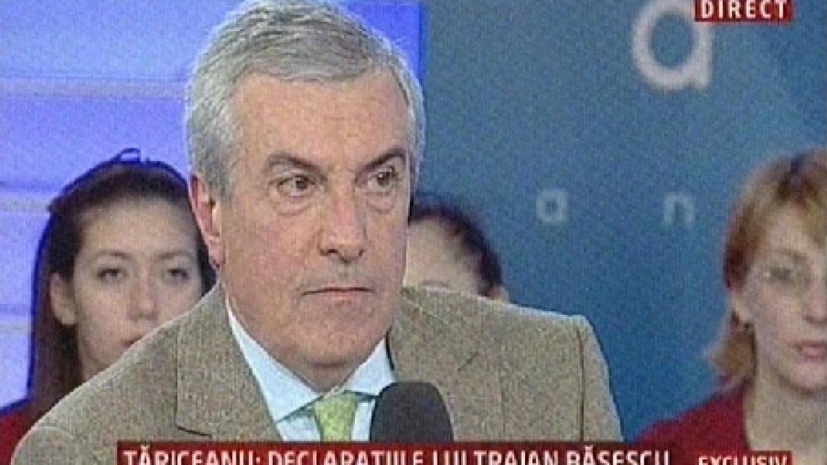 calin popescu tariceanu basescu incearca evitarea unui dezastru electoral pentru pdl majorarea