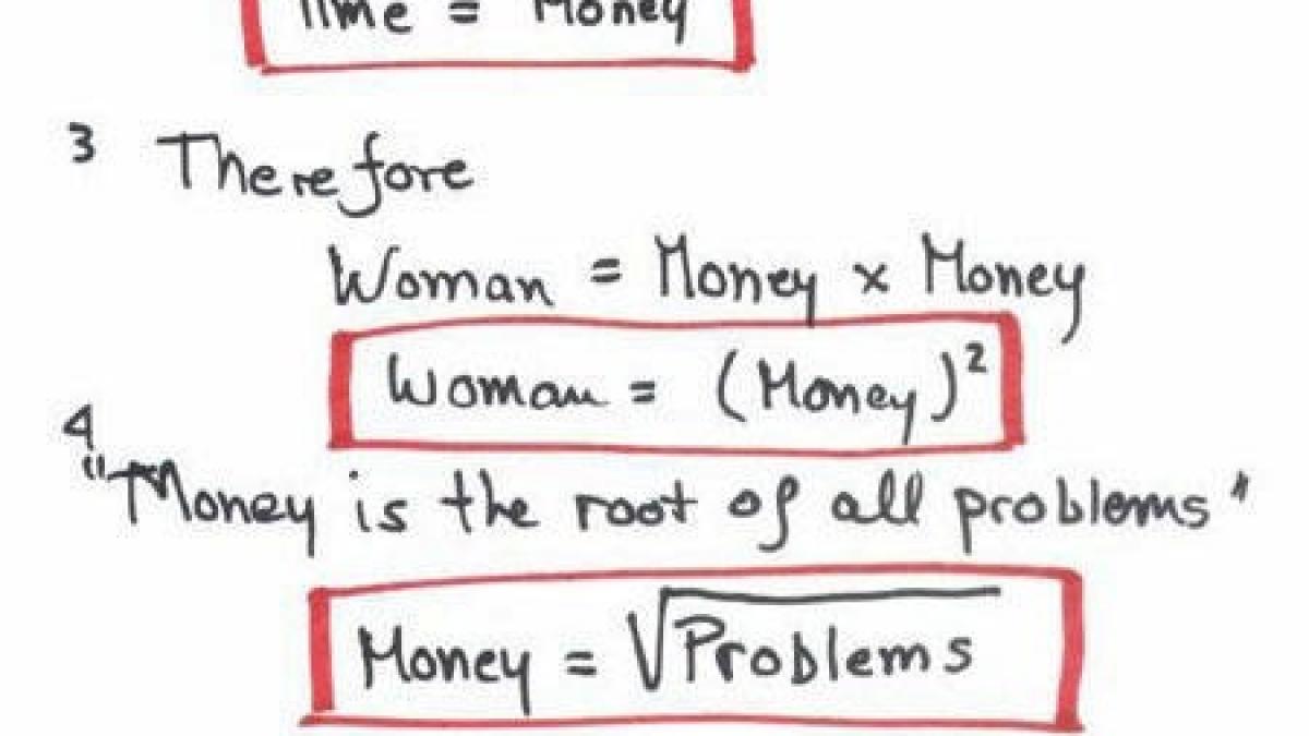 cum sunt percepute femeile de barbati ecuatia matematica ce scoate la iveala un adevar suparator
