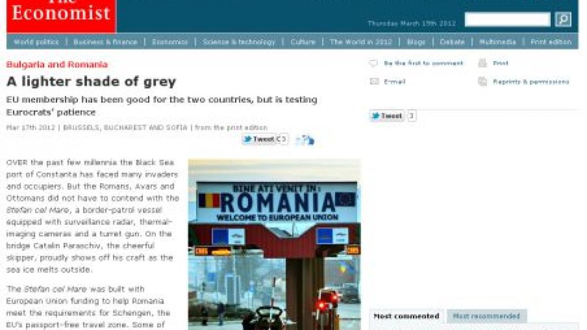 the economist o aderare a romaniei la schengen mai degraba rezultatul nerabdarii generate de the economist o aderare a romaniei la schengen mai degraba rezultatul nerabdarii generate de