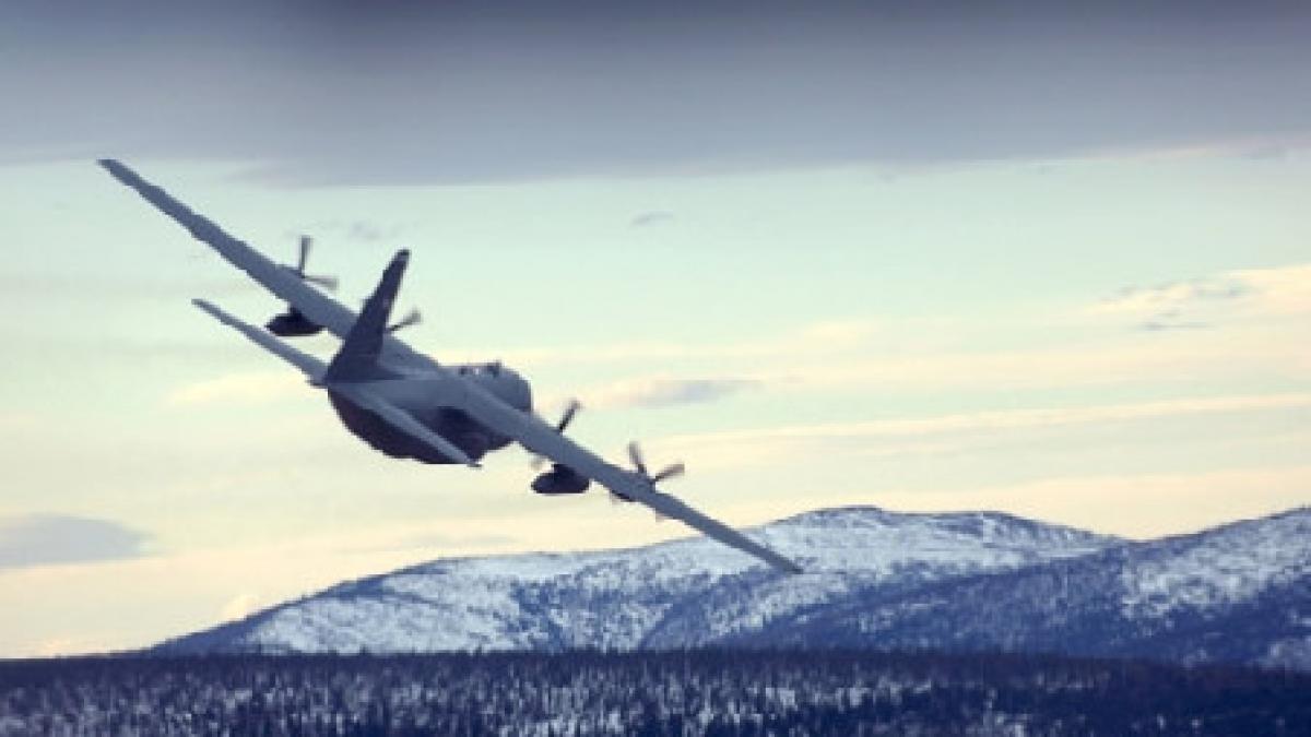 un avion militar norvegian cu cinci ofiteri la bord a disparut in nordul suediei