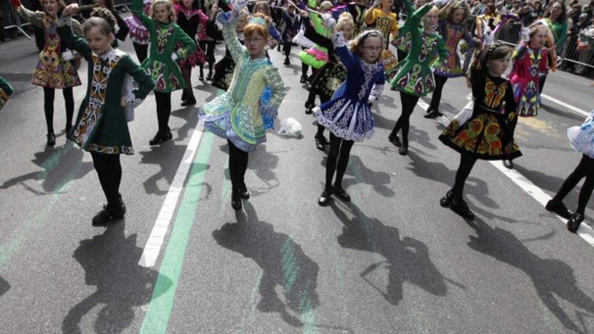 de sfantul patrick sua au adoptat culoarea verde