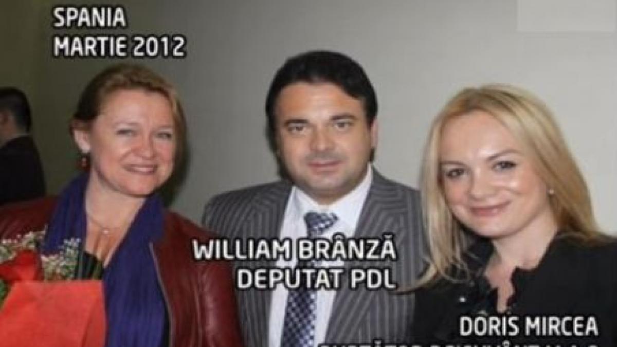 purtatorul de cuvant al mae implicat in activitati politice doris mircea cu udrea si branza la