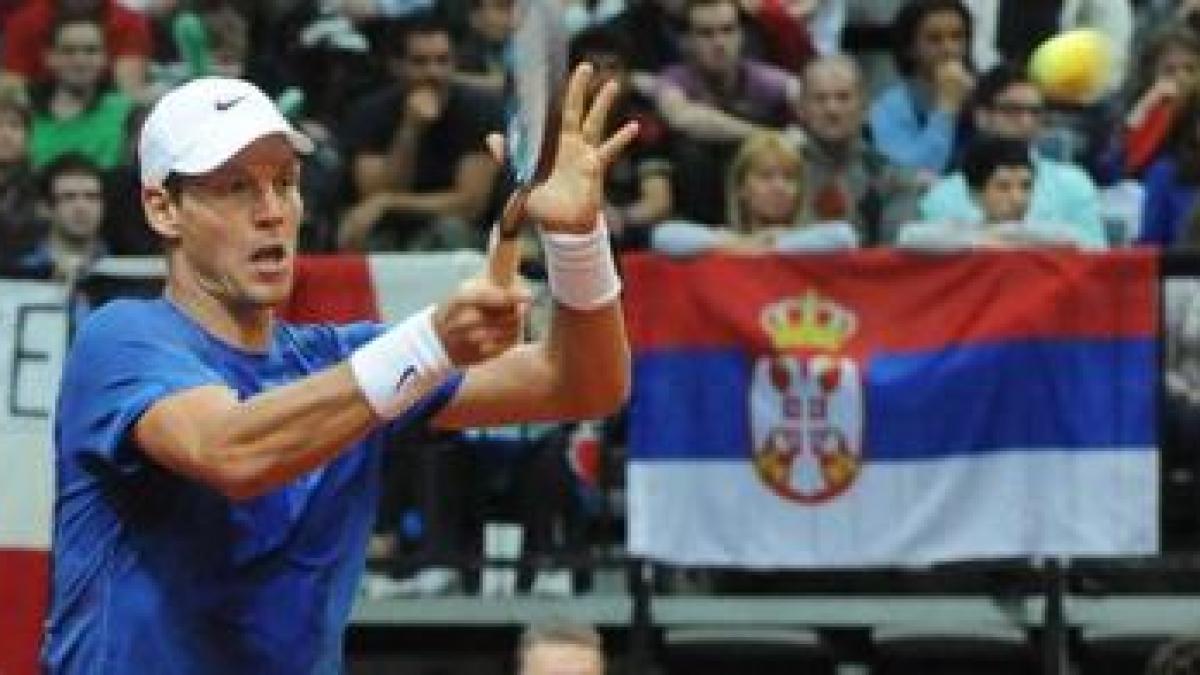 cehia va intalni argentina in semifinalele cupei davis sua intalneste spania in cealalta partida