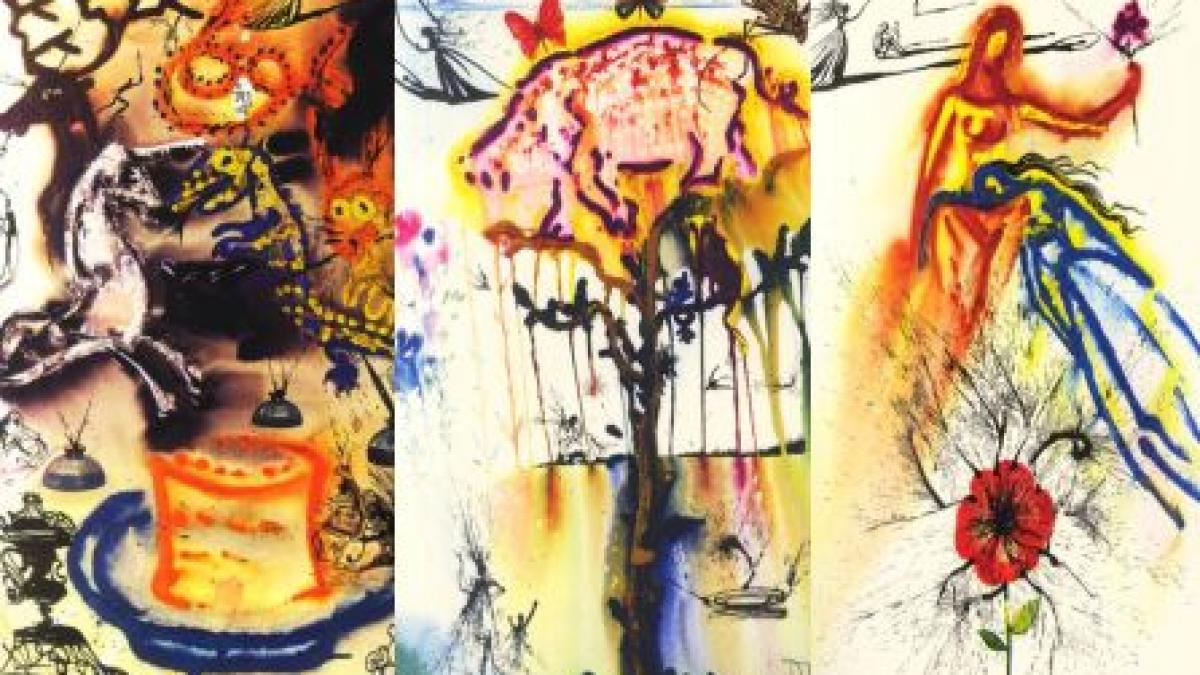 dali in tara minunilor desene care debordeaza de creativitate si culoare