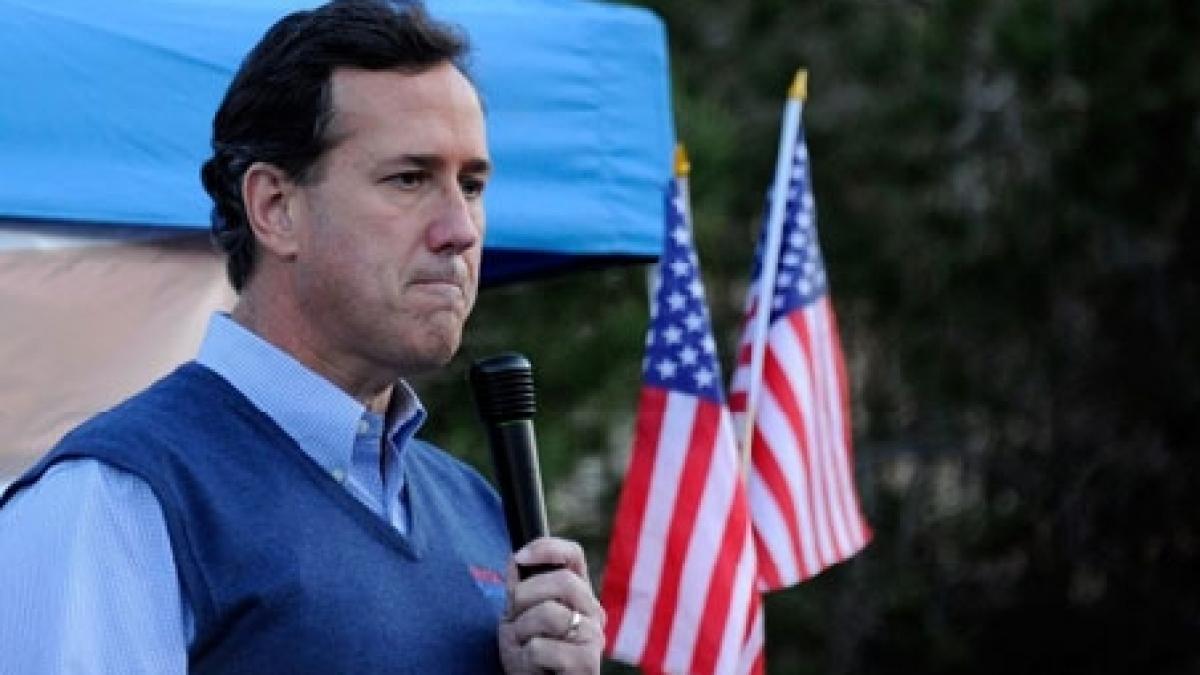 Rick Santorum se retrage definitiv din cursa republicană pentru preşedinţia SUA