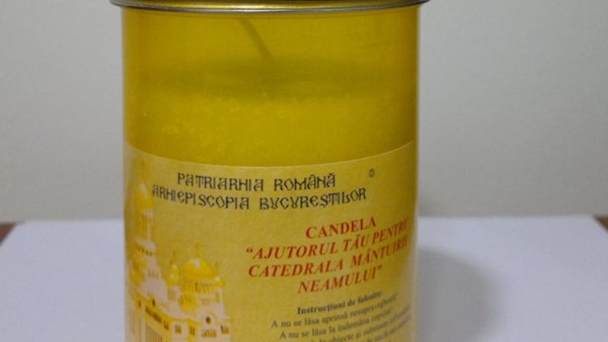 atentie credinciosi s a lansat candela oficiala a patriarhiei vezi cum arata si cat costa