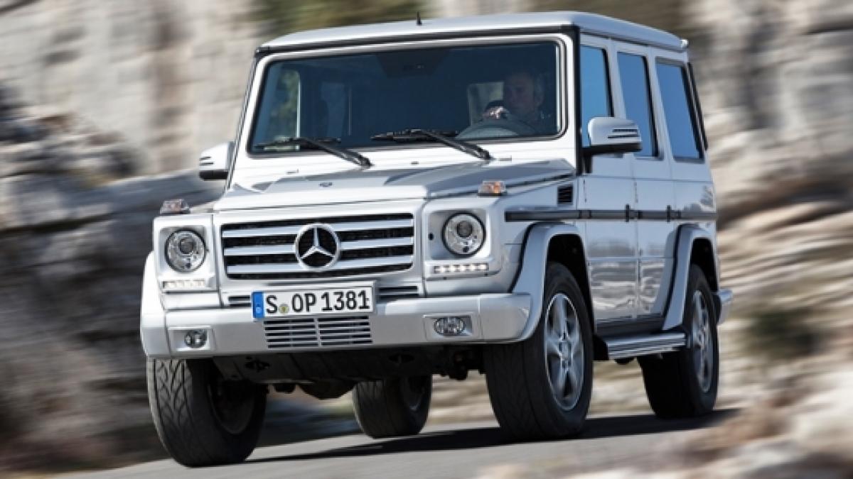 mercedes benz a prezentat primele imagini cu noul g class