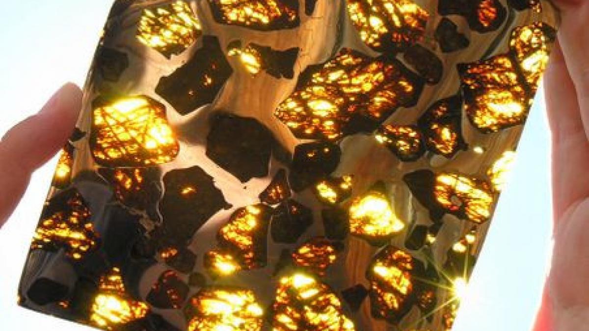 spectaculos vezi aici cum arata cel mai frumos meteorit