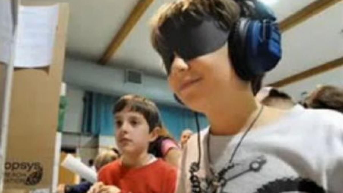 un pusti de 10 ani a creat un joc video pentru bunica lui oarba