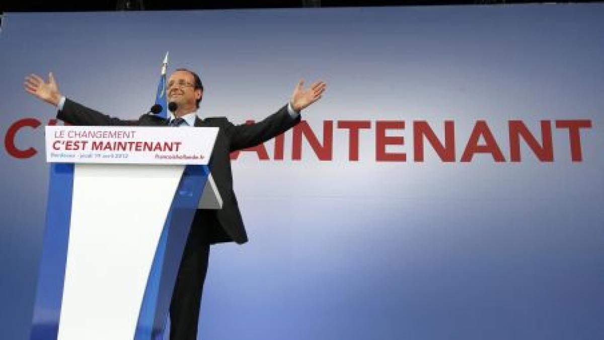 socialistul francois hollande favorit in cursa prezidentiala din franta