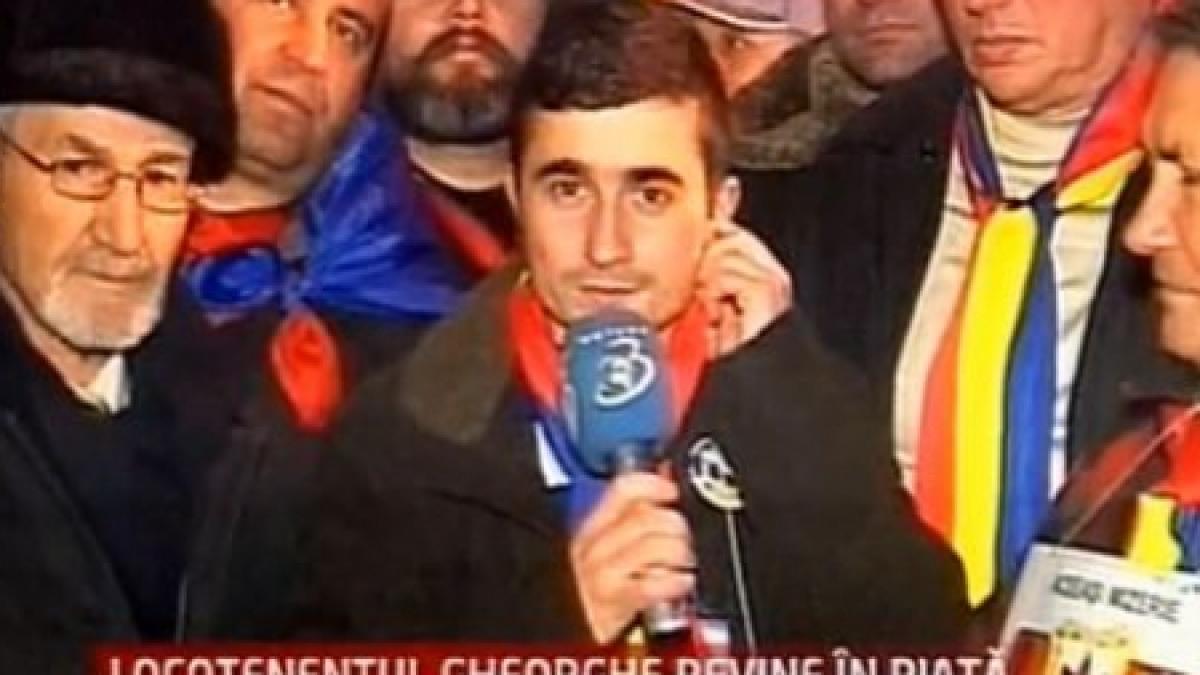 locotenentul care a protestat in piata universitatii candideaza la primaria sibiu