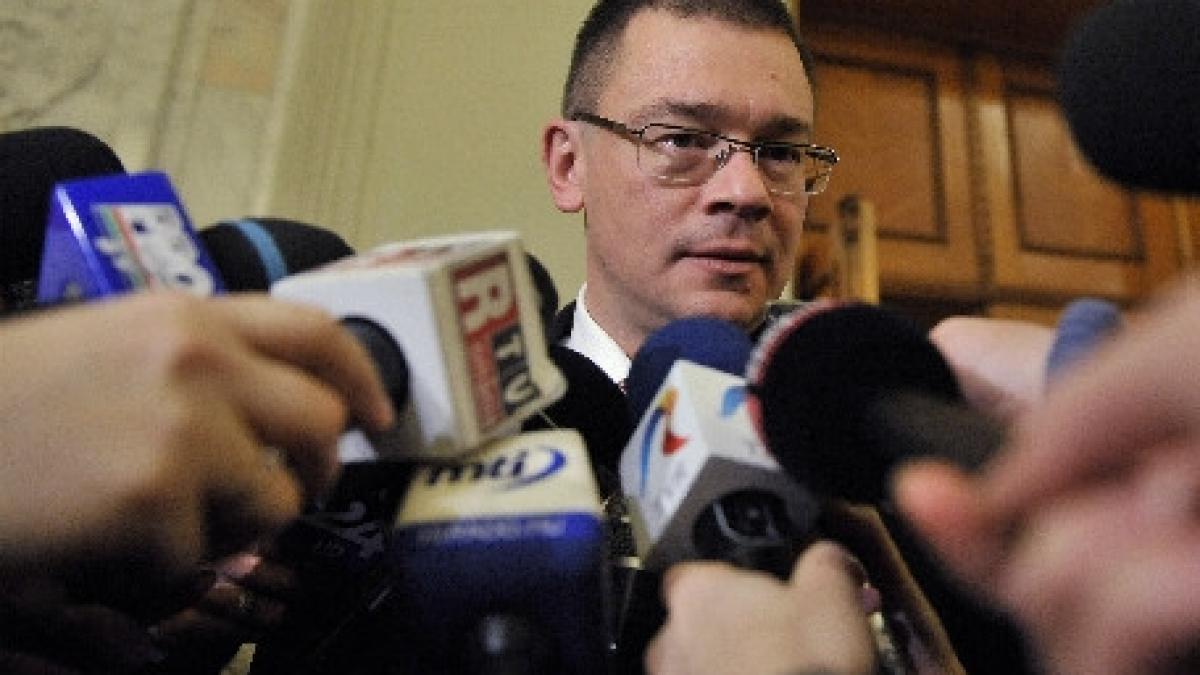 ungureanu sustine ca nu are emotii pentru motiunea de cenzura a opozitiei