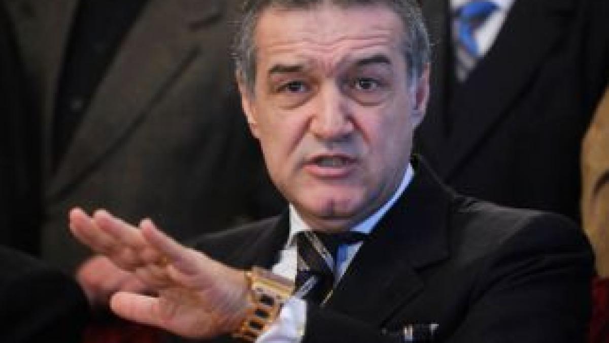 gigi becali la mine politica nu inseamna biruinta pentru ca mai multa putere nici nu mai vreau
