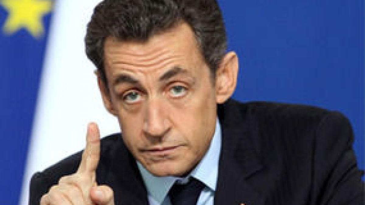 sarkozy lupta pentru voturile extremei drepte daca europa nu isi poate apara frontiera franta o va