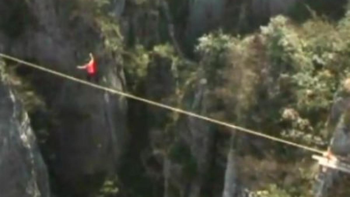 stapanul echilibrului omul in al carui vocabular nu exista cuvantul pericol