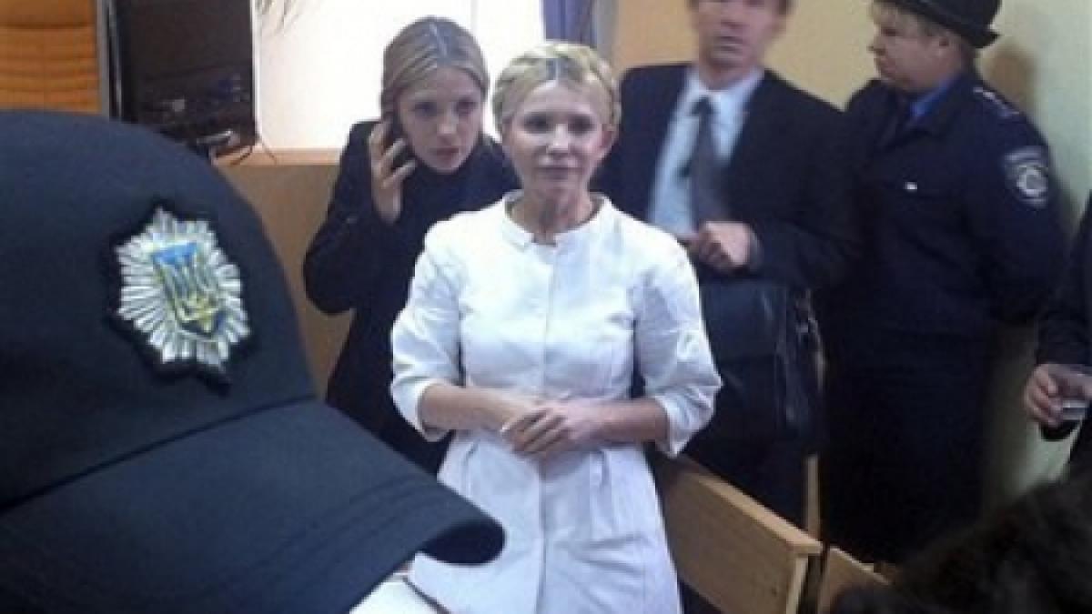 iulia timosenko il acuza pe presedintele ucrainean ca a ordonat violentele impotriva sa