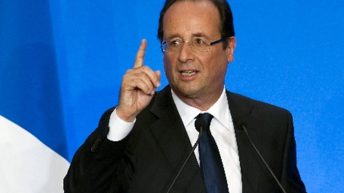 hollande il acuza pe sarkozy este un derapaj ceea ce este pe cale sa isi asume